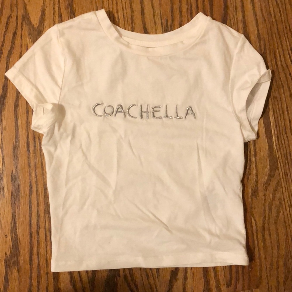 h&m coachella crop top
